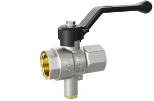 Кран шаровой для датчика температуры Ду 15 вн.-вн. ручка LD Pride 45.15.В-В.T.Р thumbnail